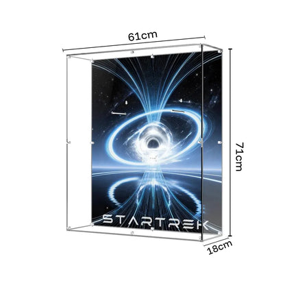 Acrylic Display Case Compatible with LEGO® Icons Star Trek: U.S.S. Enterprise NCC-1701-D™ 10356