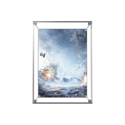 Acrylic Display Case Compatible with LEGO® Star Wars™ AT - ST™ Walker 75417 - brickzonehub