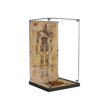 Acrylic Display Case Compatible with LEGO® Star Wars™ C - 3PO™ 75398 - brickzonehub