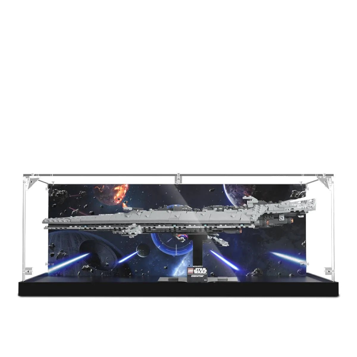 Acrylic Display Case Compatible with LEGO® Star Wars™ Executor Super Star Destroyer™ 75356 - brickzonehub