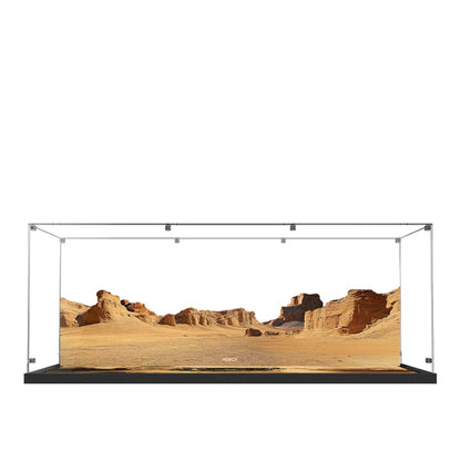 Acrylic Display Case Compatible with LEGO® Star Wars™ Jabba's Sail Barge™ 75397 - brickzonehub