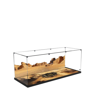 Acrylic Display Case Compatible with LEGO® Star Wars™ Jabba's Sail Barge™ 75397 - brickzonehub
