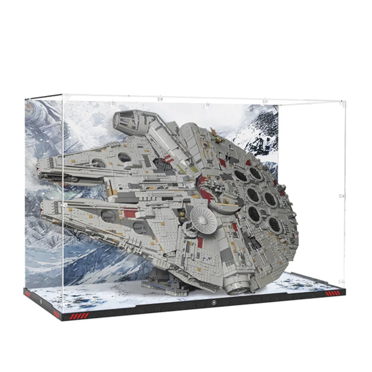 Acrylic Display Case Compatible with LEGO® Star Wars™ Millennium Falcon 75192 - brickzonehub