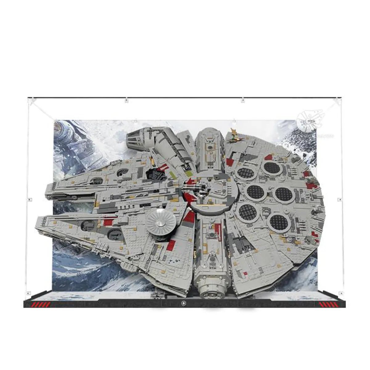 Acrylic Display Case Compatible with LEGO® Star Wars™ Millennium Falcon 75192 - brickzonehub