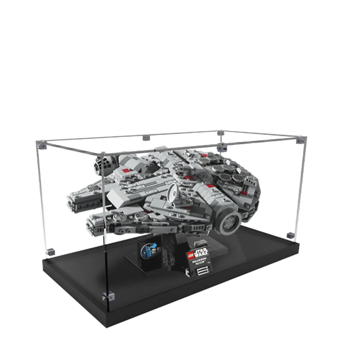 Acrylic Display Case Compatible with LEGO® Star Wars™ Millennium Falcon™ 75375 - brickzonehub