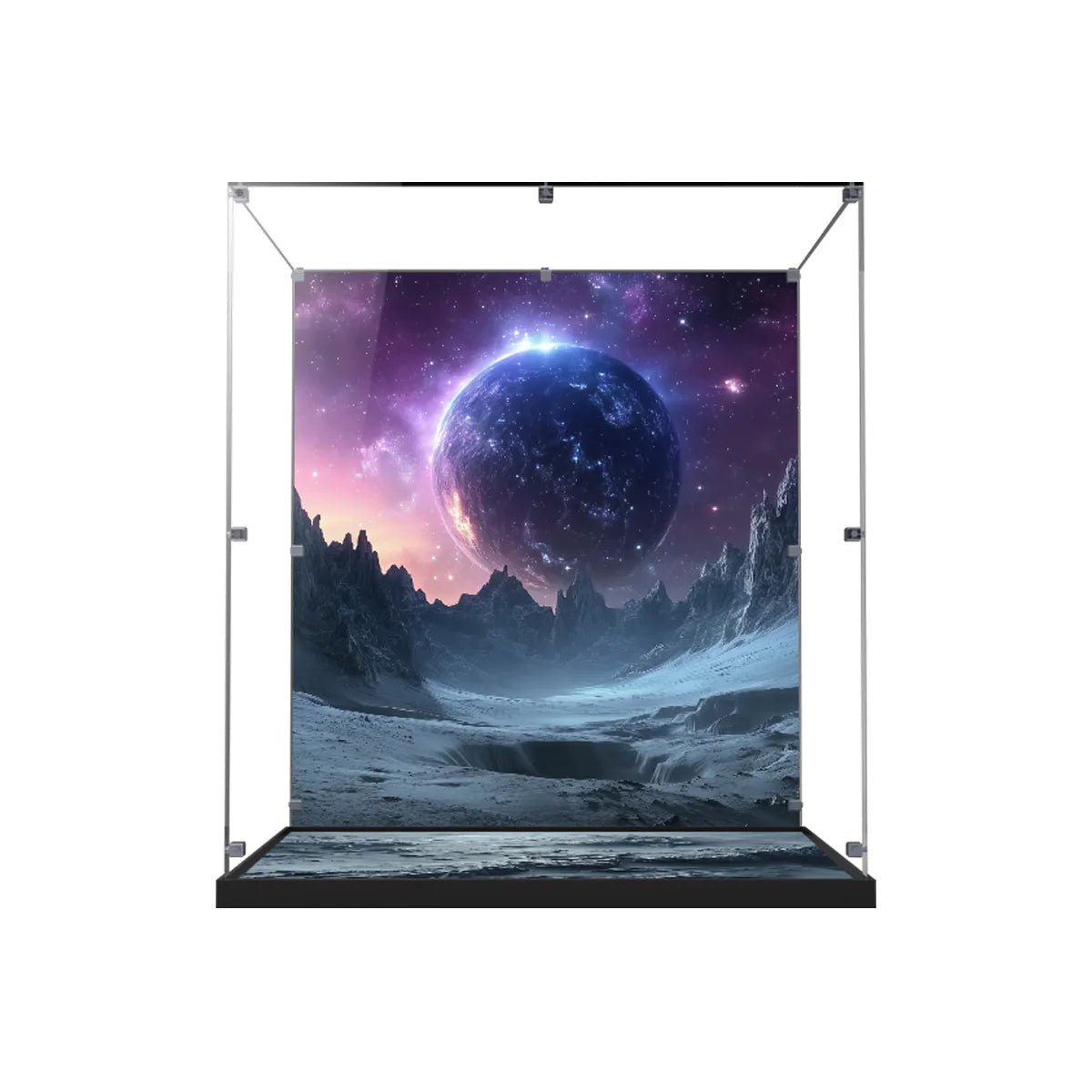 Acrylic Display Case Compatible with LEGO® Star Wars Slave I 75060 - brickzonehub
