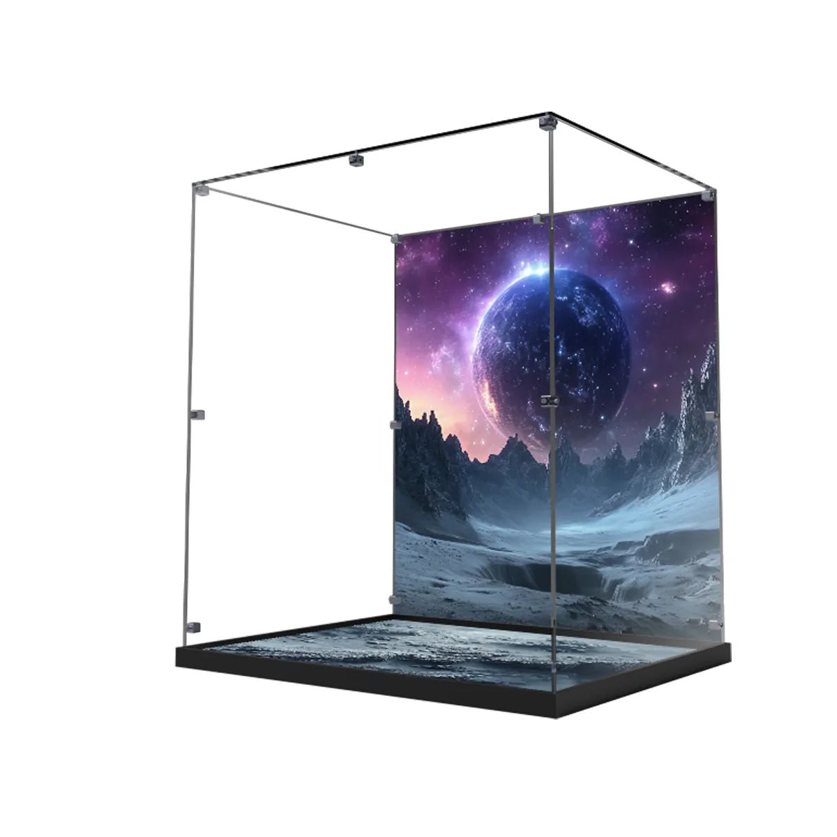 Acrylic Display Case Compatible with LEGO® Star Wars Slave I 75060 - brickzonehub