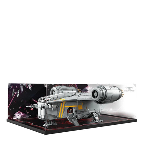Acrylic Display Case Compatible with LEGO® Star Wars™ The Razor Crest™ 75331 - brickzonehub