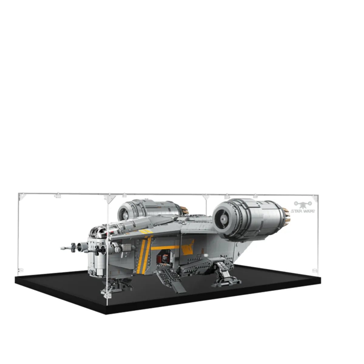 Acrylic Display Case Compatible with LEGO® Star Wars™ The Razor Crest™ 75331 - brickzonehub