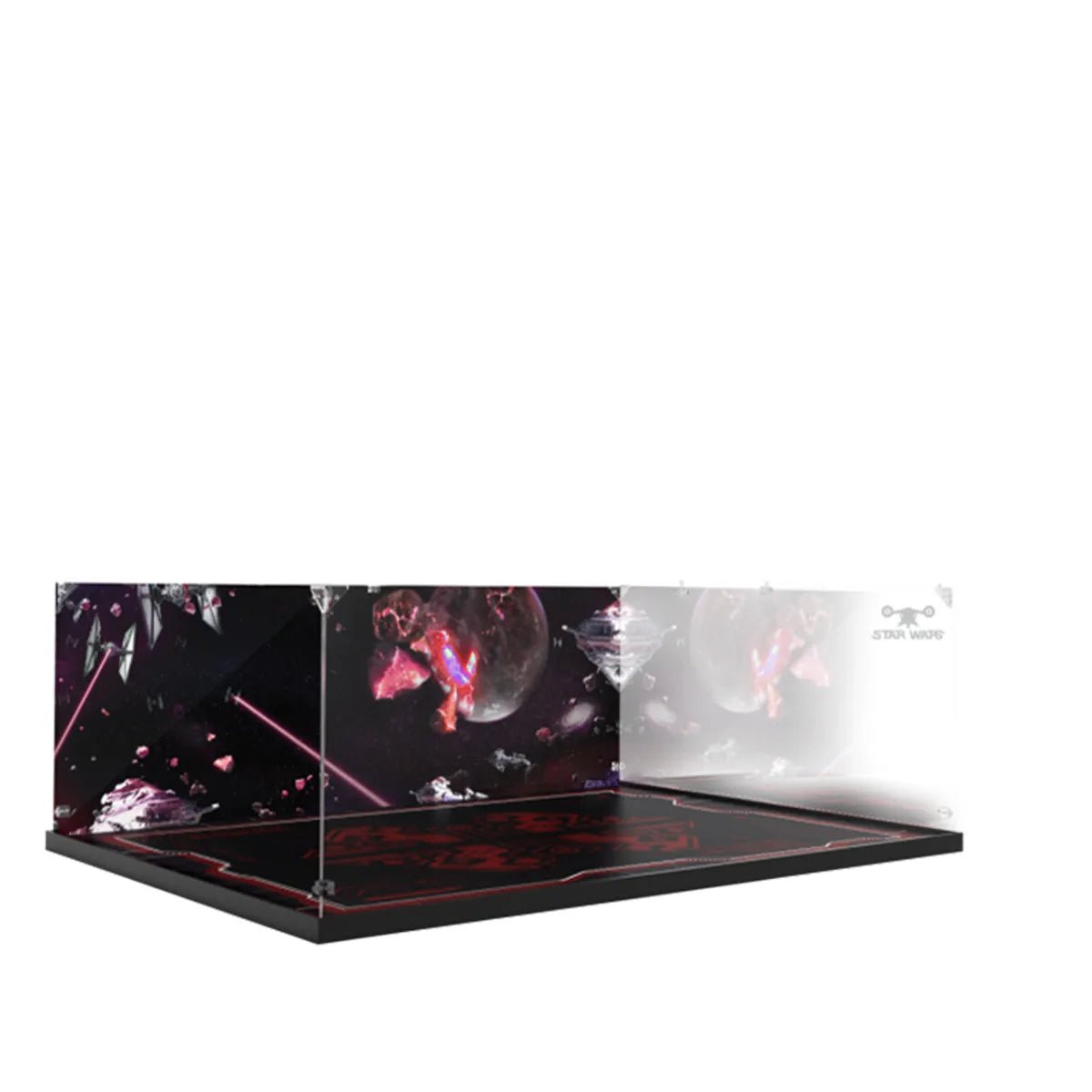 Acrylic Display Case Compatible with LEGO® Star Wars™ The Razor Crest™ 75331 - brickzonehub