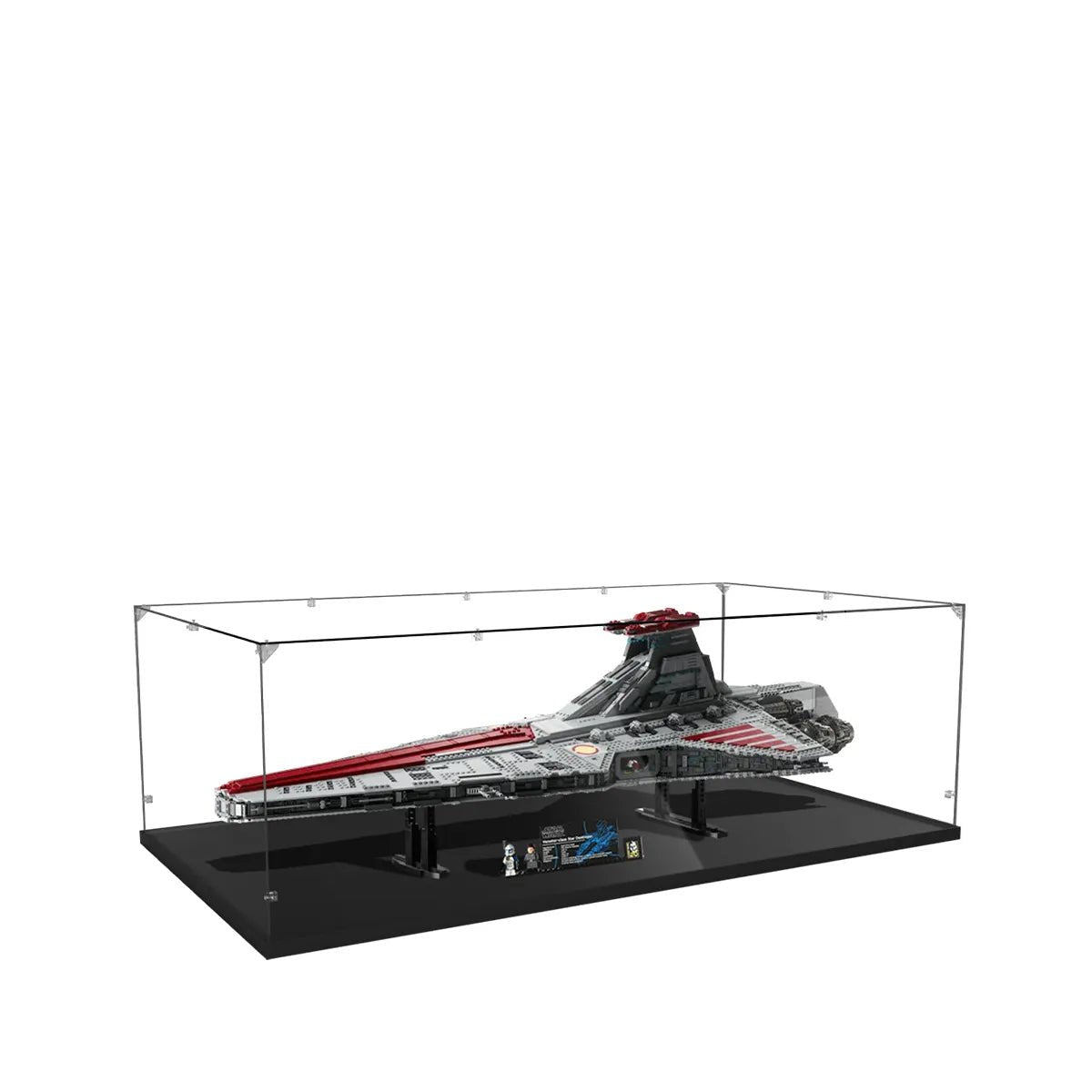 Acrylic Display Case Compatible with LEGO® Star Wars™ Venator - Class Republic Attack Cruiser™ 75367 - brickzonehub
