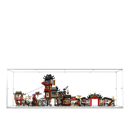 Acrylic Display Case Compatible with LEGO® The Old Town 15th Anniversary 71861 - brickzonehub