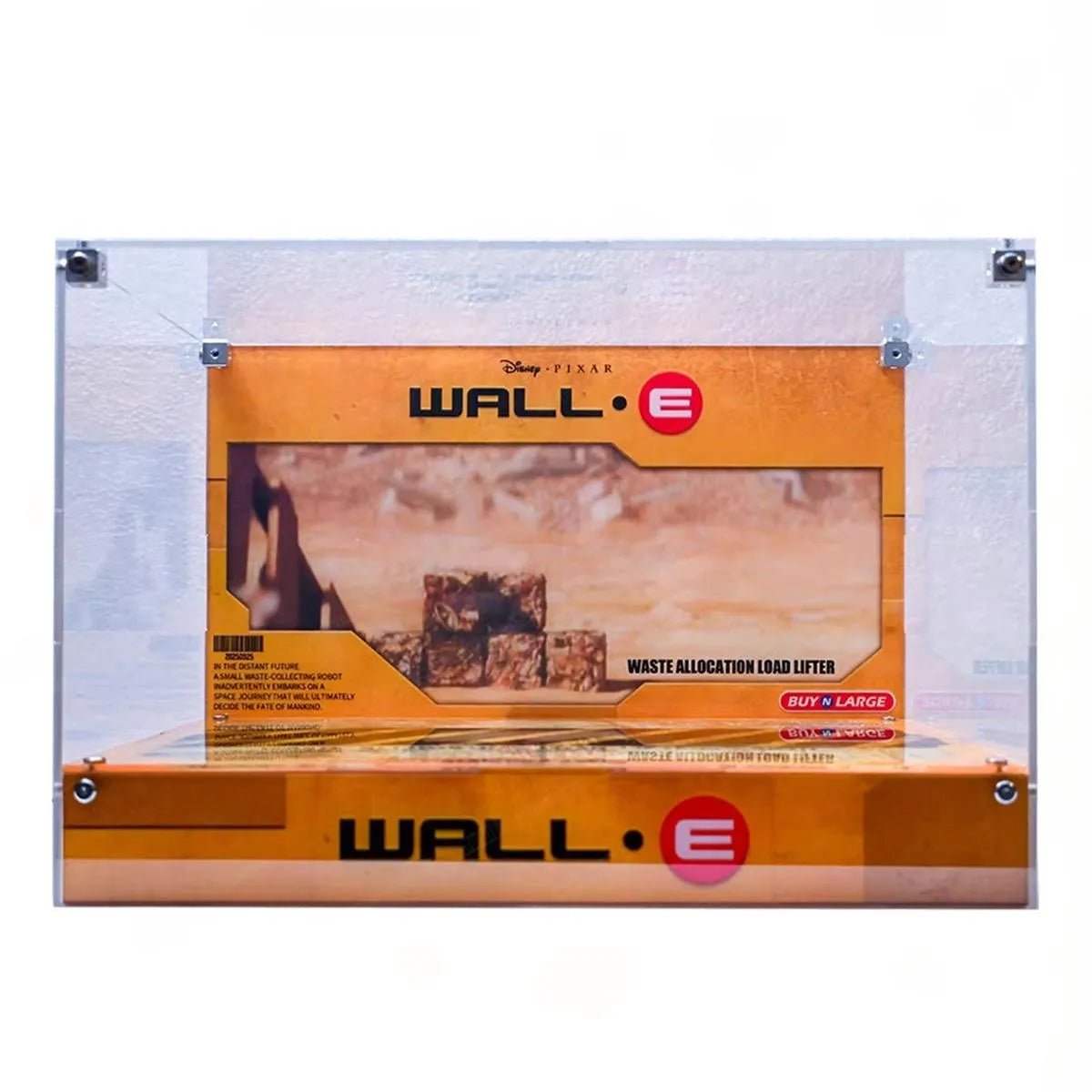 Acrylic Display Case Compatible with LEGO® WALL - E and EVE 43279 - brickzonehub