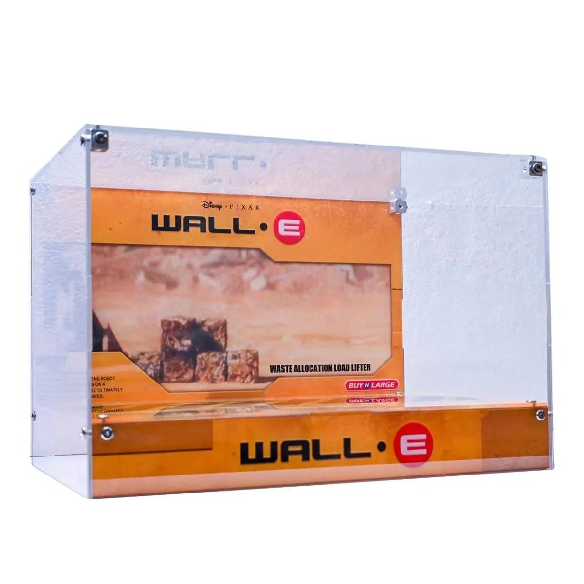 Acrylic Display Case Compatible with LEGO® WALL - E and EVE 43279 - brickzonehub