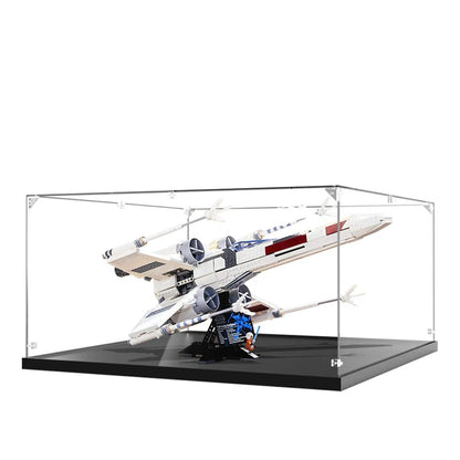 Acrylic Display Case Compatible with LEGO® X - Wing Starfighter™ 75355 - brickzonehub