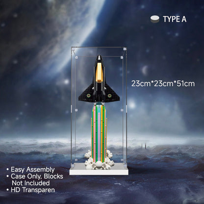 Acrylic Display Case for LEGO® 10391 Over the Moon - brickzonehub