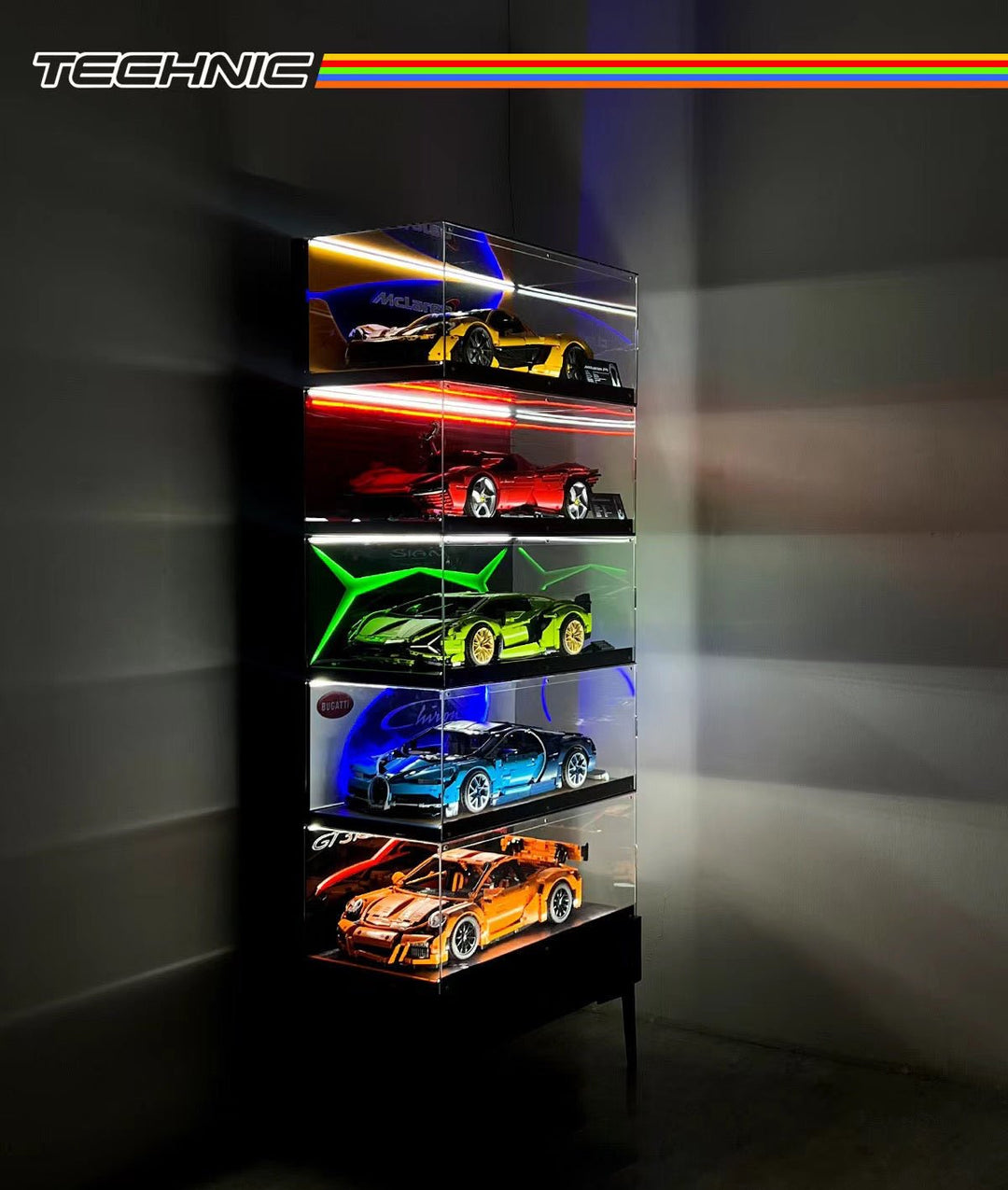 Acrylic Display Case for Lego® 42115 Lamborghini Sian - brickzonehub