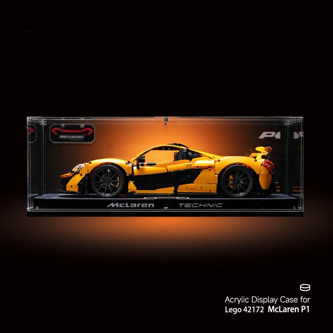 Acrylic Display Case for LEGO® 42172 McLaren P1 - brickzonehub