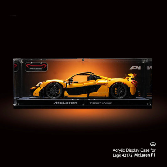 Acrylic Display Case for LEGO® 42172 McLaren P1 - brickzonehub