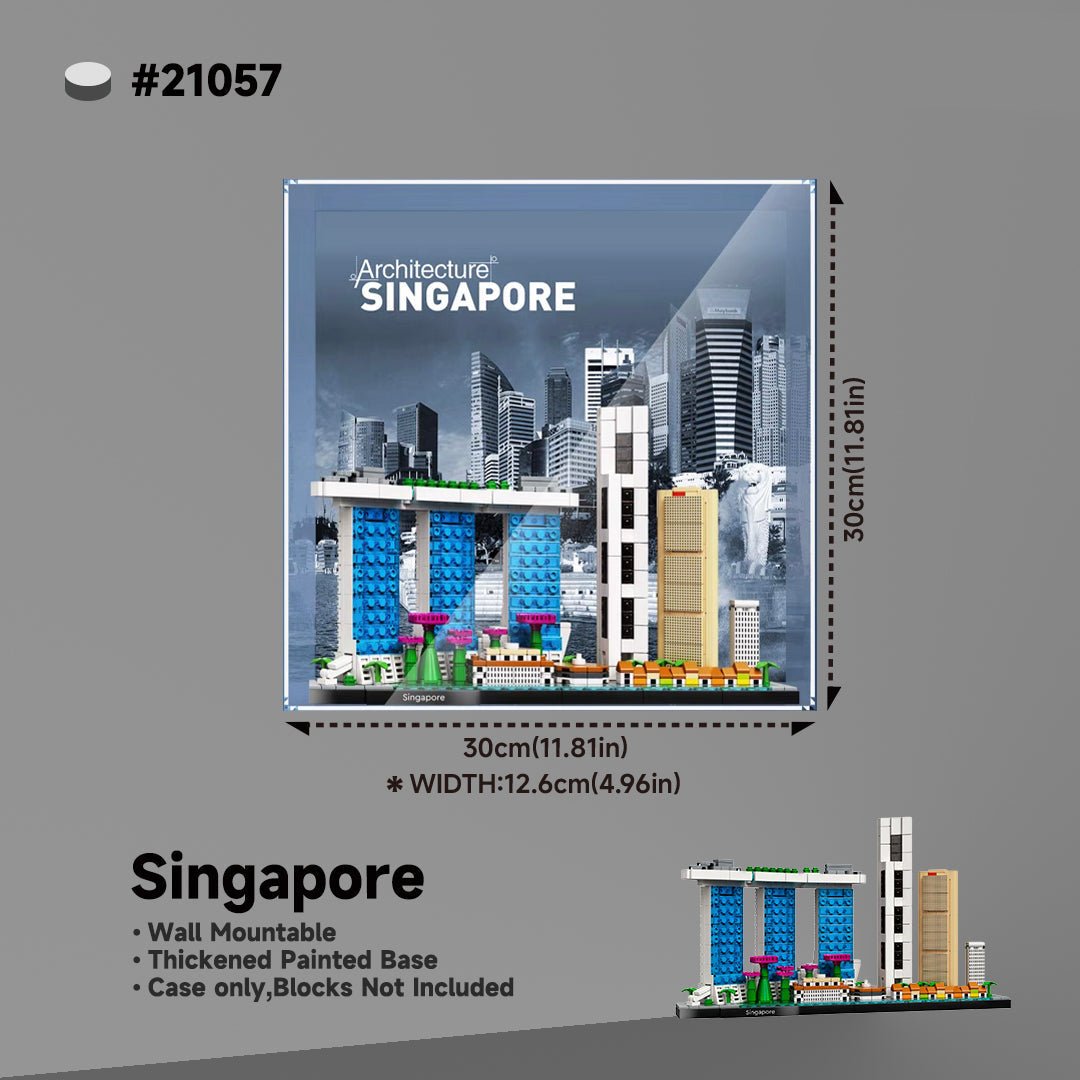 Acrylic Display Case for LEGO® Architecture - brickzonehub