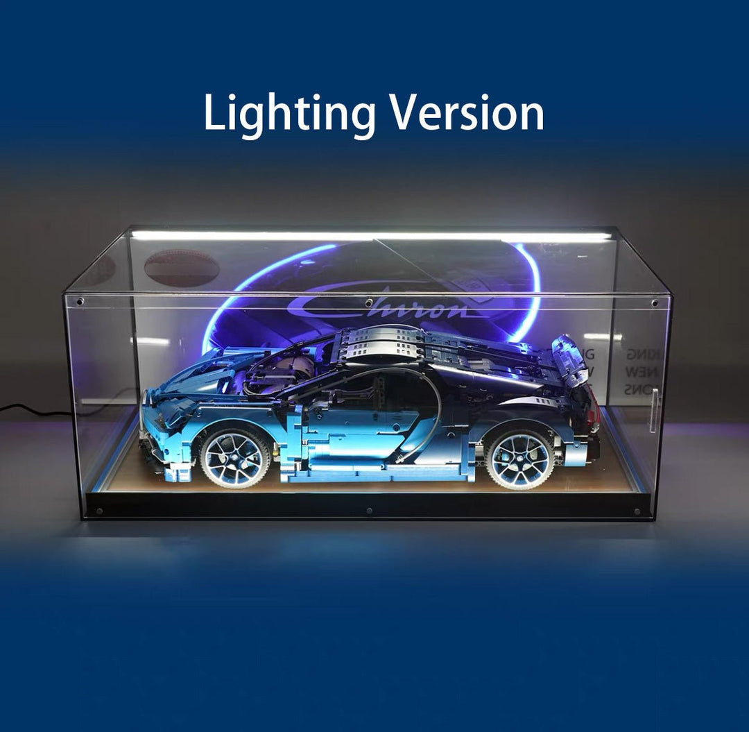 Acrylic Display Case for LEGO® Bugatti Chiron - brickzonehub