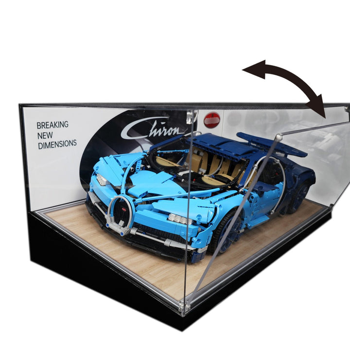 Acrylic Display Case for LEGO® Bugatti Chiron - brickzonehub