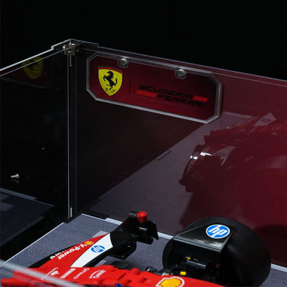 Acrylic Display Case for LEGO® Technic™ Ferrari F1 SF - 24 (Set 42107) - brickzonehub