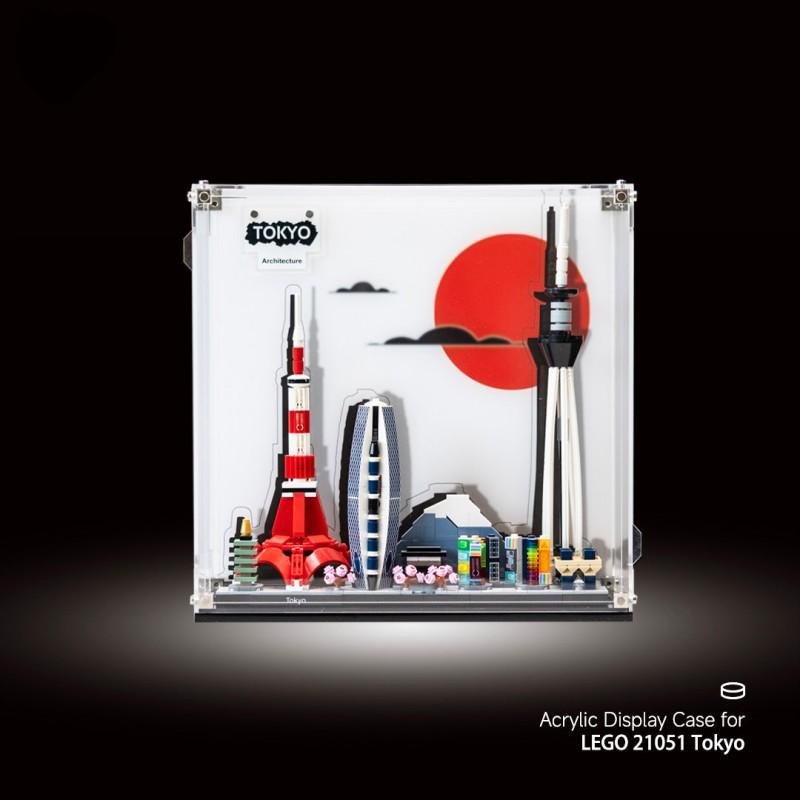 Acrylic Display Case for LEGO® Tokyo 21051 - brickzonehub