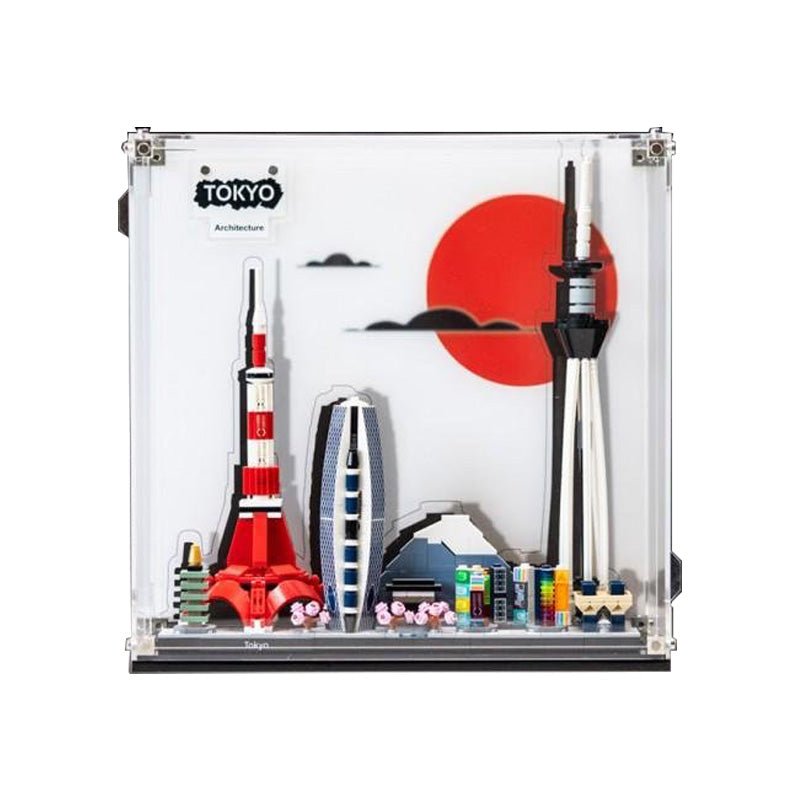 Acrylic Display Case for LEGO® Tokyo 21051 - brickzonehub