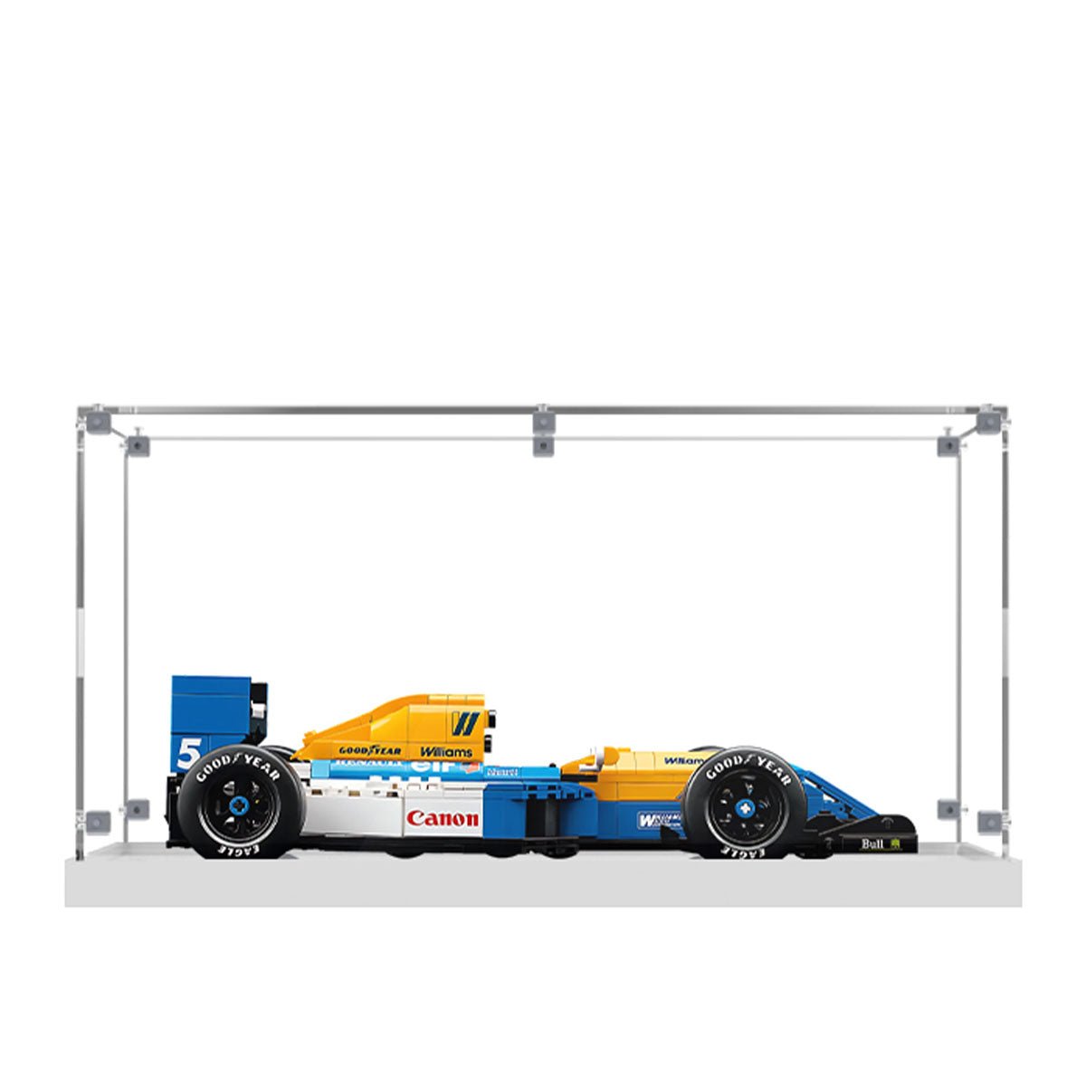 Acrylic Display Case for LEGO® Williams FW14B & Nigel Mansell 10353 - brickzonehub