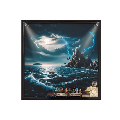 Acrylic Display Frame Compatible with LEGO® The Black Pearl 10365 - brickzonehub