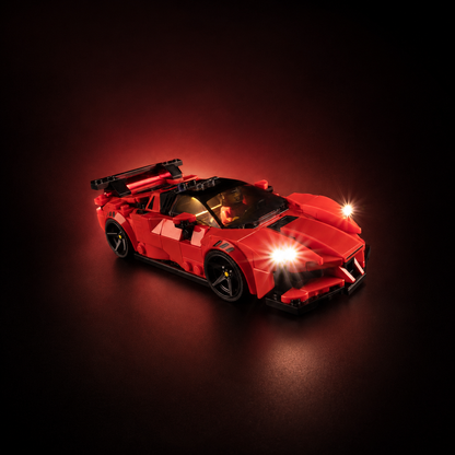 Premium-Wanddisplay kompatibel mit LEGO® Technic™ McLaren F1 42141 Stil D