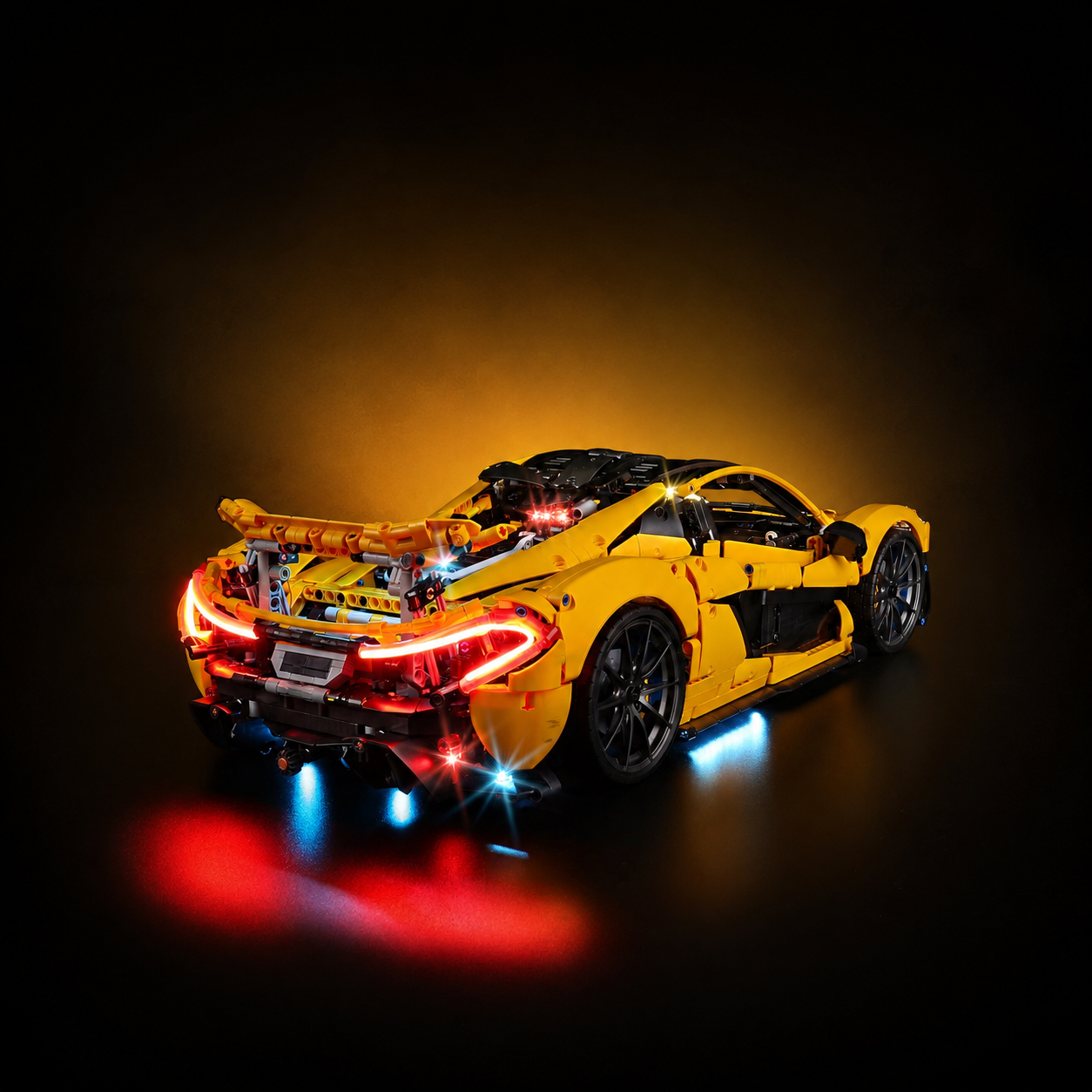 Premium-Wanddisplay kompatibel mit LEGO® Technic™ McLaren F1 42141 Stil D