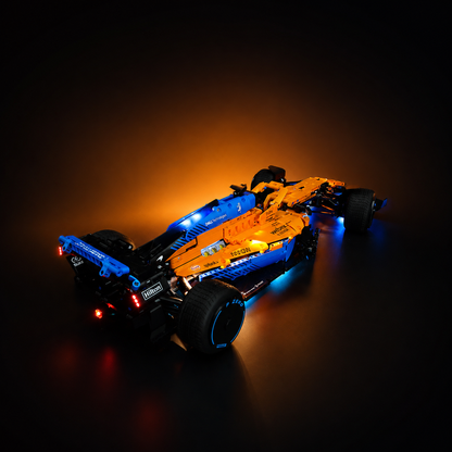 Premium-Wanddisplay kompatibel mit LEGO® Technic™ McLaren F1 42141 Stil D