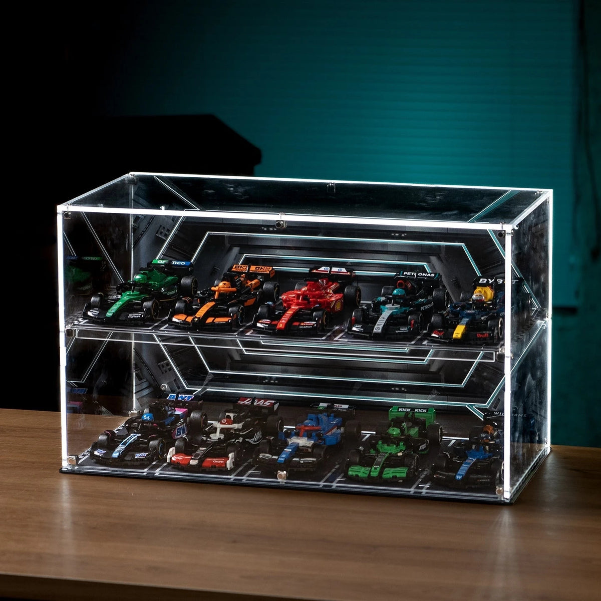 Display Case for LEGO® Speed Champions 10