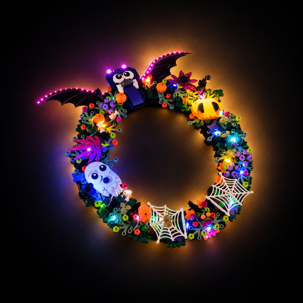 Light Kit Compatible with LEGO® Halloween Wreath Set 40825 — product image 5
