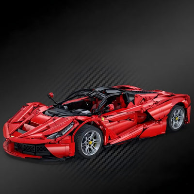lego-MOC Ferrari LaFerrari Style Supercar Building Kit-collectors-uk