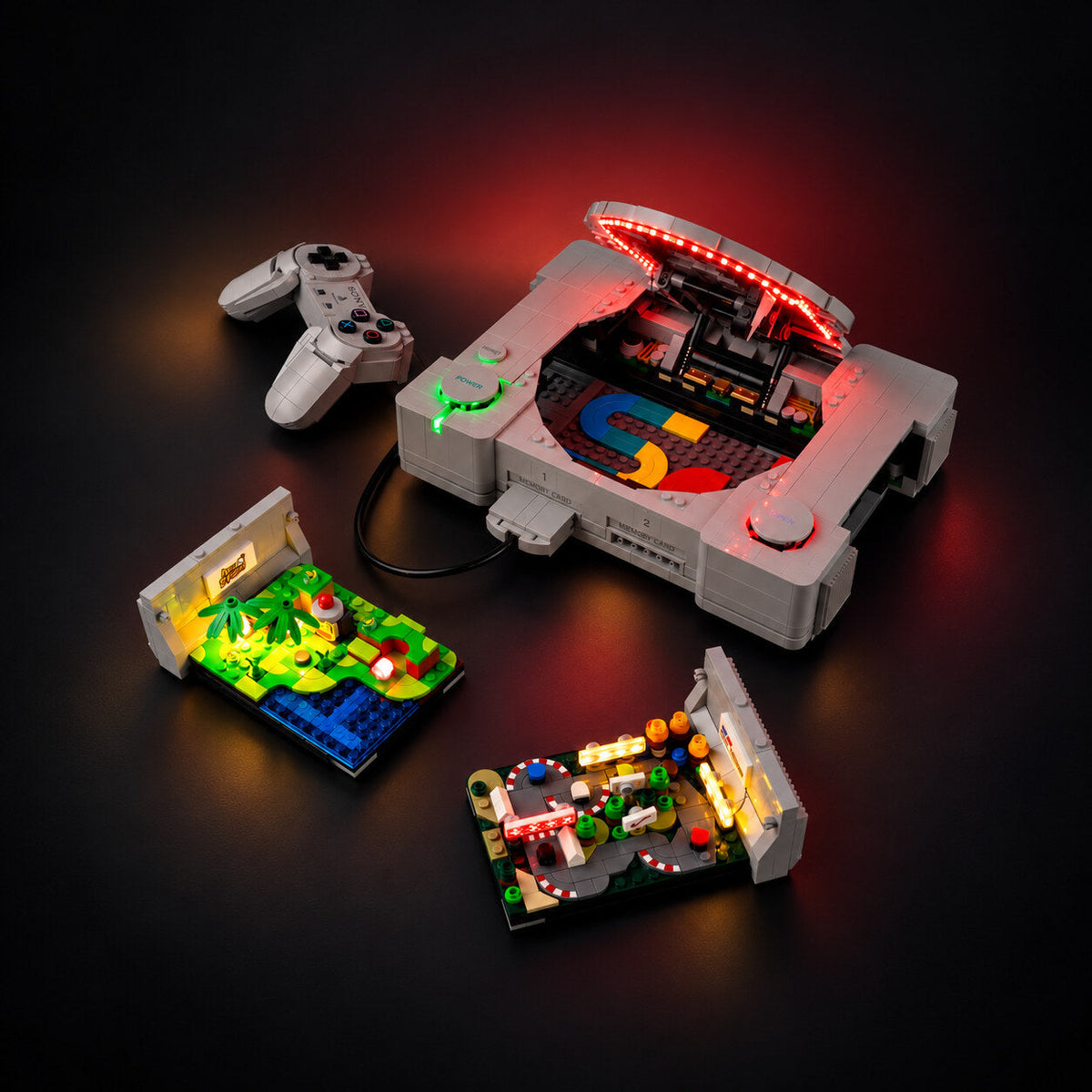 Light Kit Compatible with LEGO® PlayStation™ Set 72306 — product image 5