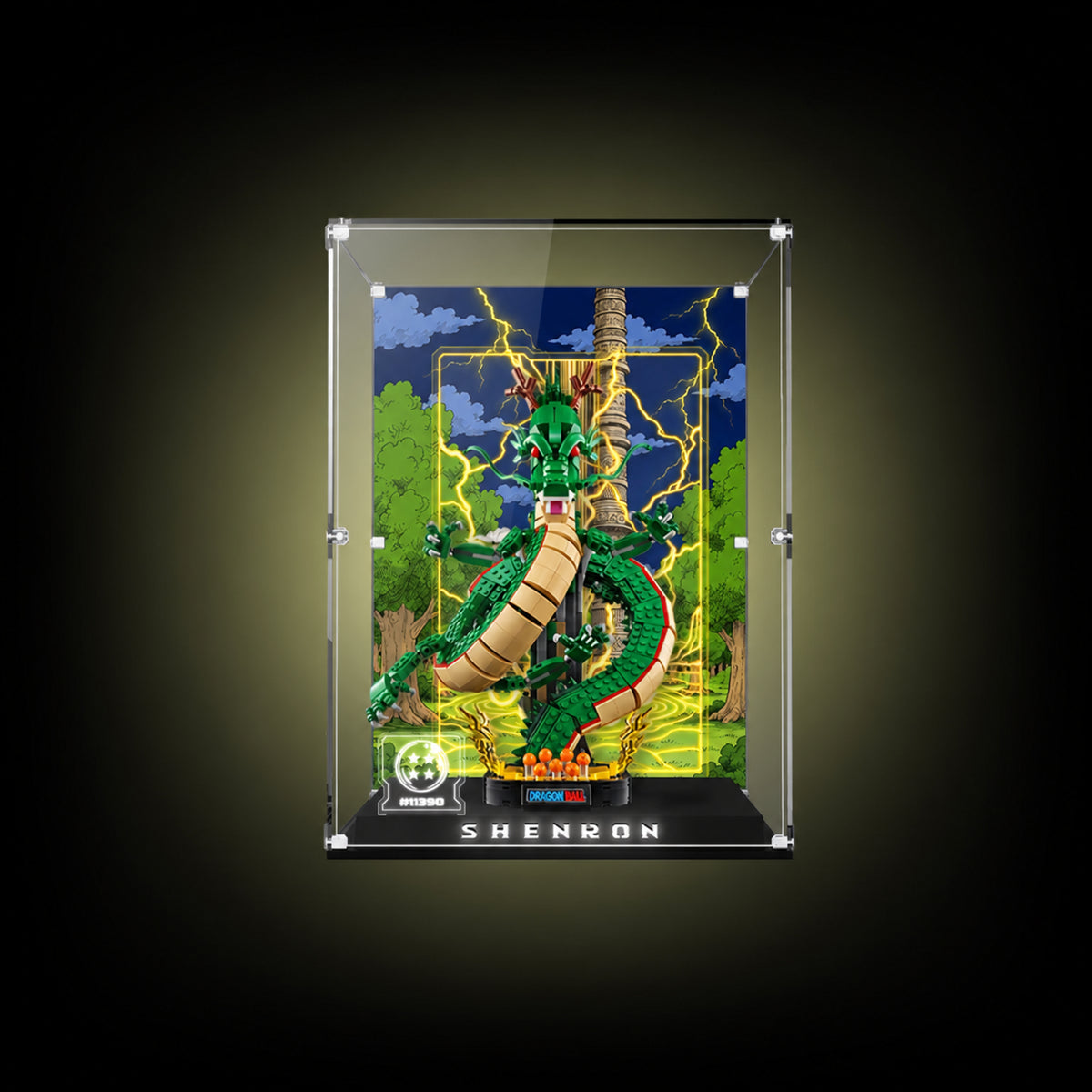 Dragon Ball: Shenron & Goku 11390 Display Case | BrickZoneHub ...