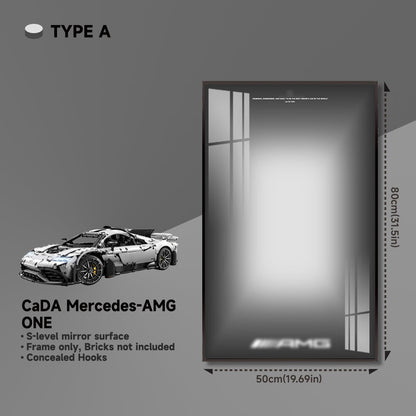 CaDA Mercedes - AMG ONE Wall Display Frame - brickzonehub