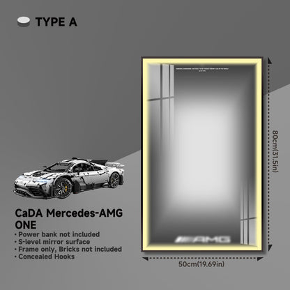 CaDA Mercedes - AMG ONE Wall Display Frame - brickzonehub