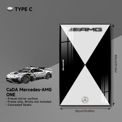 CaDA Mercedes - AMG ONE Wall Display Frame - brickzonehub