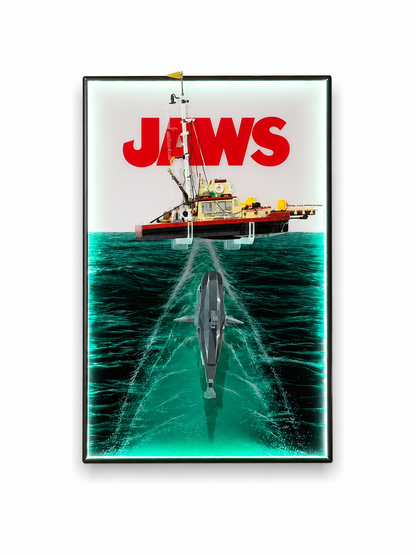 Wall Display Frame for LEGO® Ideas Jaws 21350