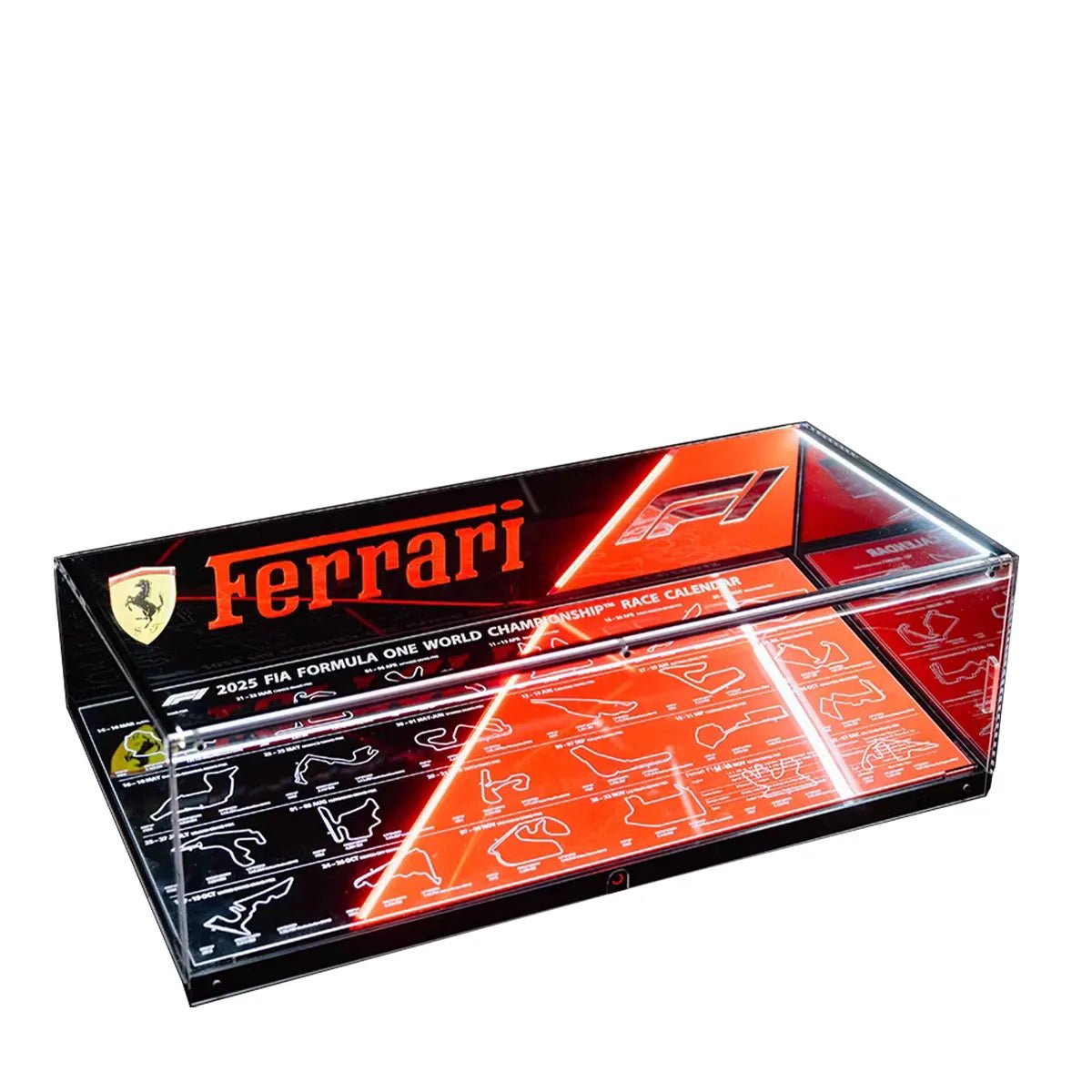 Collector Acrylic Display Case Compatible with LEGO® Technic F1 - brickzonehub