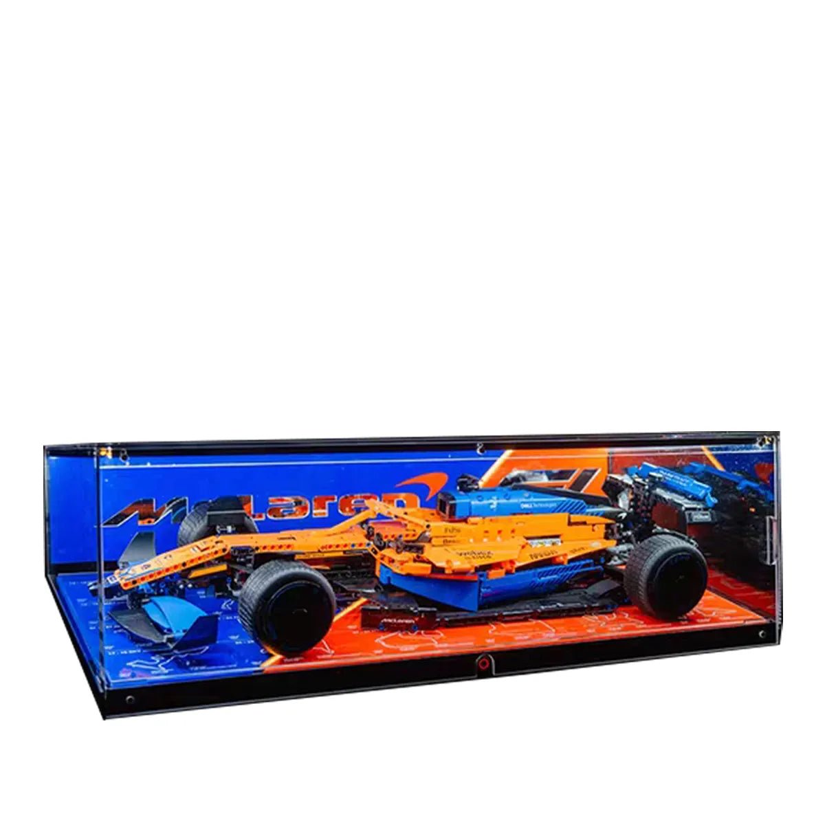 Collector Acrylic Display Case Compatible with LEGO® Technic F1 - brickzonehub
