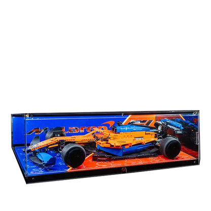 Collector Acrylic Display Case Compatible with LEGO® Technic F1 - brickzonehub