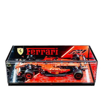 Collector Acrylic Display Case Compatible with LEGO® Technic F1 - brickzonehub