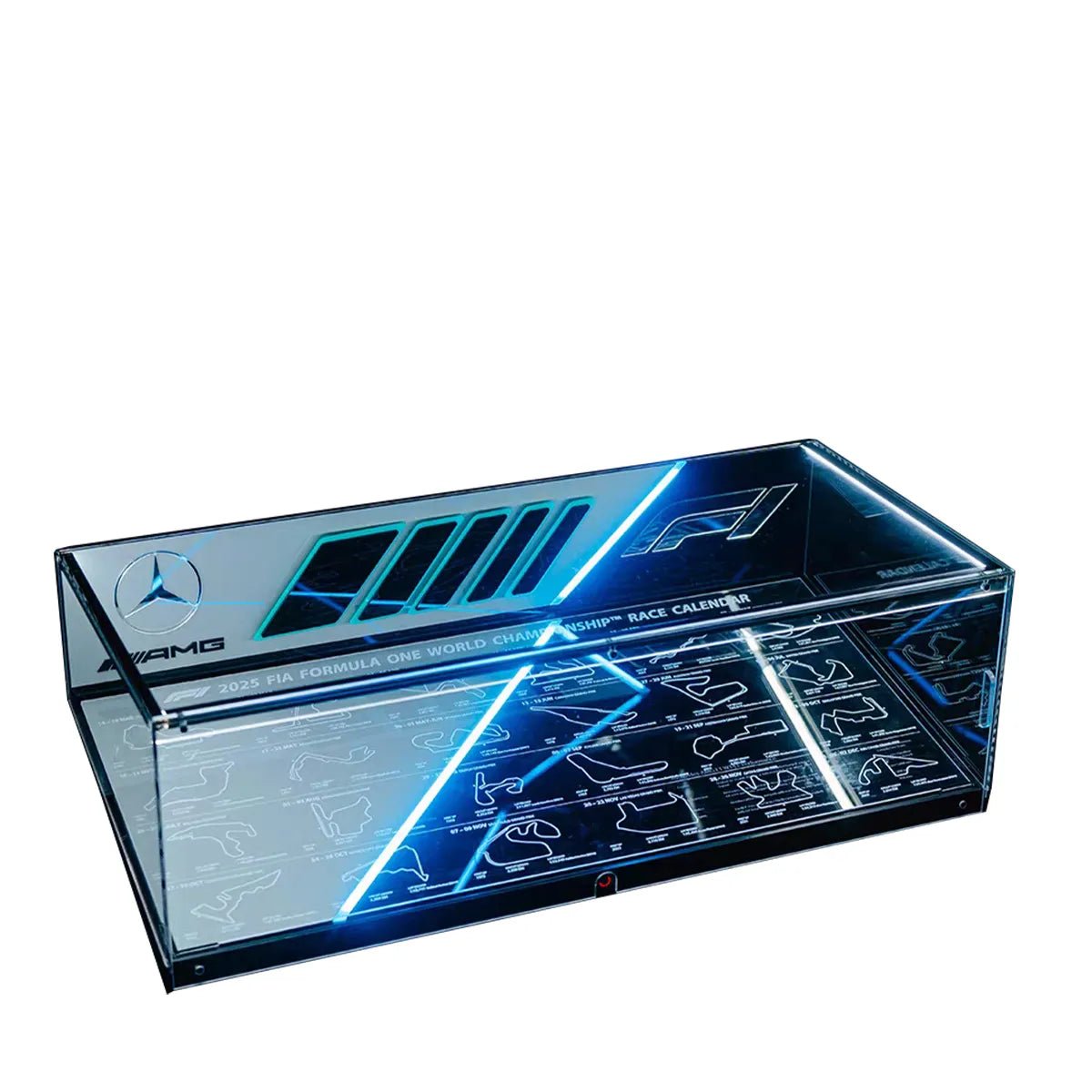 Collector Acrylic Display Case Compatible with LEGO® Technic F1 - brickzonehub