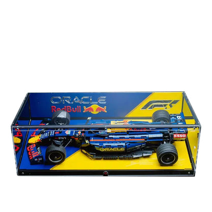 Collector Acrylic Display Case Compatible with LEGO® Technic F1 - brickzonehub