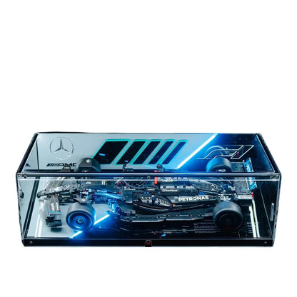 Collector Acrylic Display Case Compatible with LEGO® Technic F1 - brickzonehub